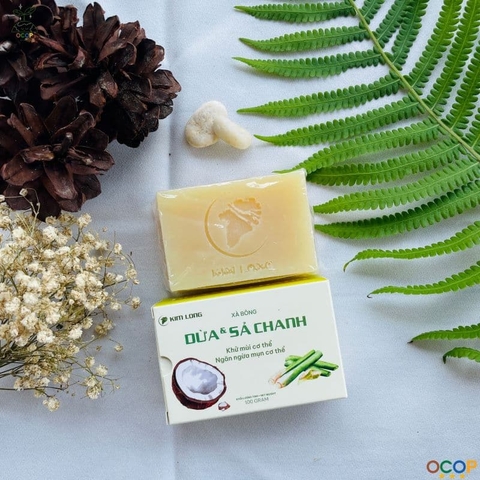 XÀ BÔNG DỪA KIM LONG -  LÀNH TÍNH TỪ THIÊN NHIÊN, AN TOÀN VỚI DA