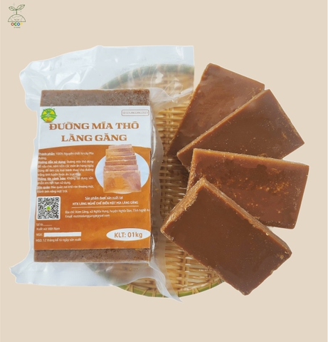ĐƯỜNG MÍA THÔ LÀNG GĂNG 1000gr