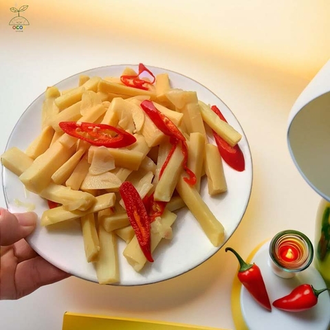 MĂNG MUỐI XỨ NGHỆ 600GR
