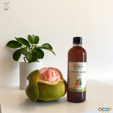 NƯỚC BƯỞI LÊN MEN 500ml - BÀ 10 BƯỞI