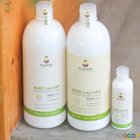 NƯỚC LAU SÀN THIÊN NHIÊN FUWA3E - NHÀ SẠCH CHUẨN XANH