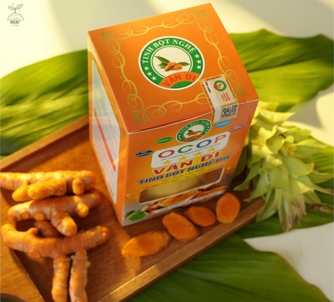 TINH BỘT NGHỆ ĐỎ VÂN DI 500gr