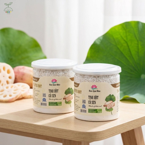 TINH BỘT CỦ SEN - NGUYÊN CHẤT TỪ CỦ SEN TƯƠI NGHỆ AN