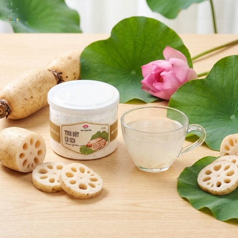 TINH BỘT CỦ SEN - NGUYÊN CHẤT TỪ CỦ SEN TƯƠI NGHỆ AN