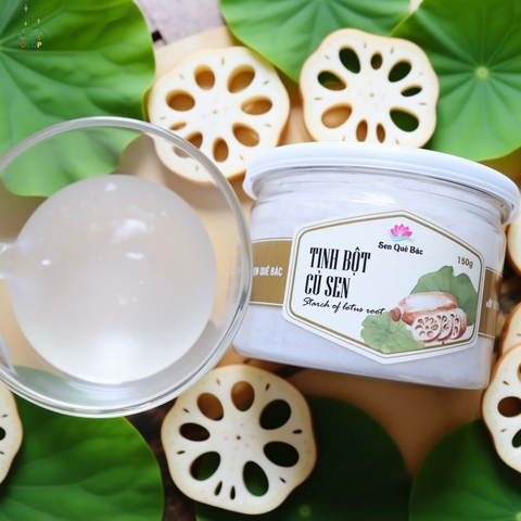 TINH BỘT CỦ SEN - NGUYÊN CHẤT TỪ CỦ SEN TƯƠI NGHỆ AN
