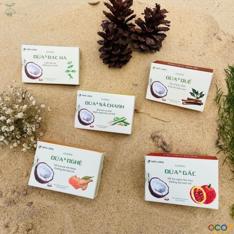 XÀ BÔNG DỪA KIM LONG -  LÀNH TÍNH TỪ THIÊN NHIÊN, AN TOÀN VỚI DA