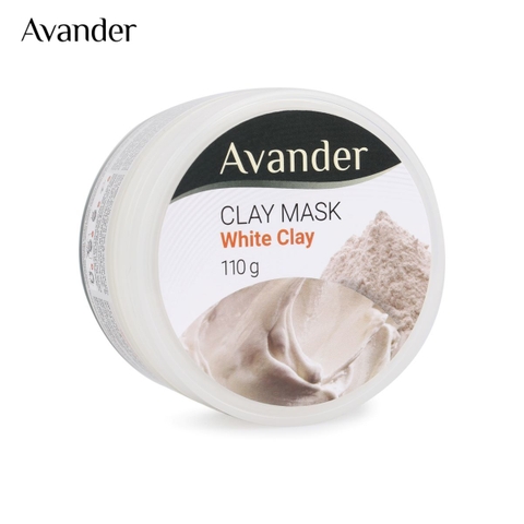 Mặt nạ đất sét Trắng Avander 110g