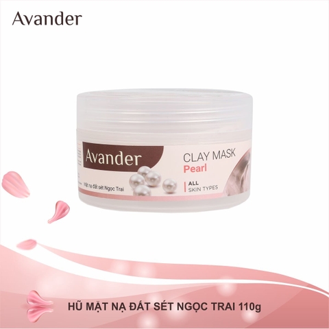 Mặt nạ đất sét Ngọc trai Avander 110g