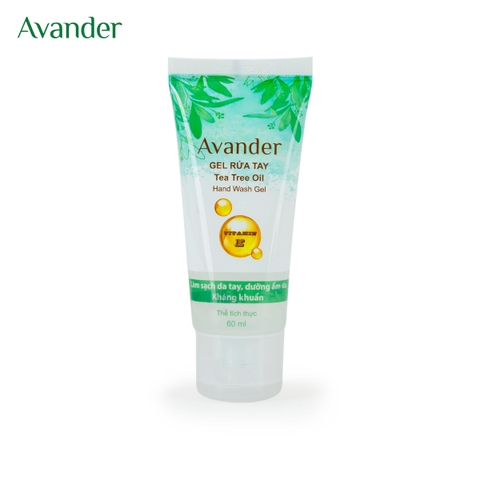 Gel rửa tay Tea Tree Oil Avander 60ml