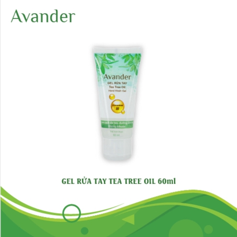 Gel rửa tay Tea Tree Oil Avander 60ml