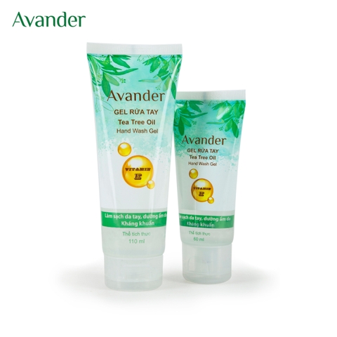 Gel rửa tay Tea Tree Oil Avander 60ml