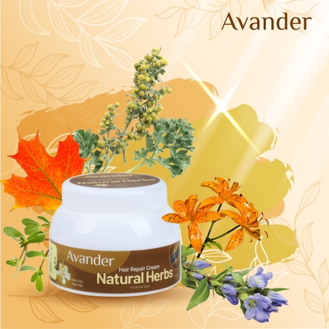 Kem ủ tóc Thảo mộc Avander 125g