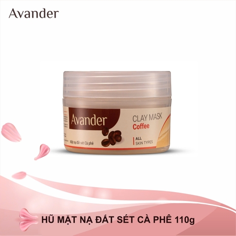 Mặt nạ đất sét Cà phê Avander 110g