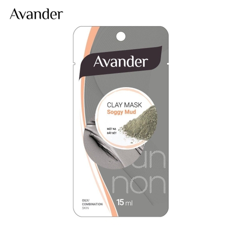 Mặt nạ đất sét Bùn non Avander 15ml