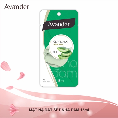 Mặt nạ đất sét Nha đam Avander 15ml