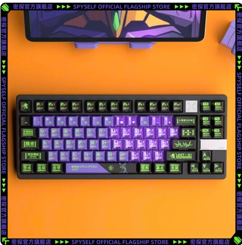 [Keycap Đẹp] Bộ Keycap bàn phím Eva Trong Suốt | CHERRY | Eva Trong Suốt