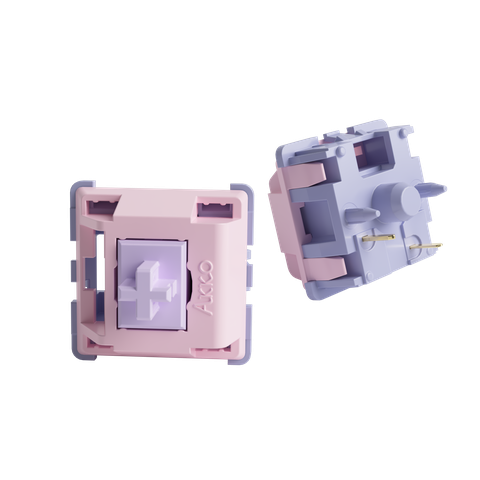 [CHÍNH HÃNG] Silent AKKO Switch Fairy Switch ( Silent / 5 pin / Lẻ 1 switch) Prelubed