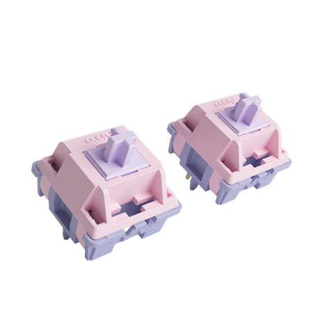 [CHÍNH HÃNG] Silent AKKO Switch Fairy Switch ( Silent / 5 pin / Lẻ 1 switch) Prelubed