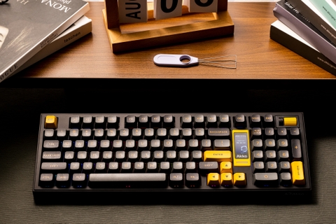 Bàn phím cơ AKKO 5098B Black & Gold (RGB / Hotswap / Akko V3 Piano Pro)