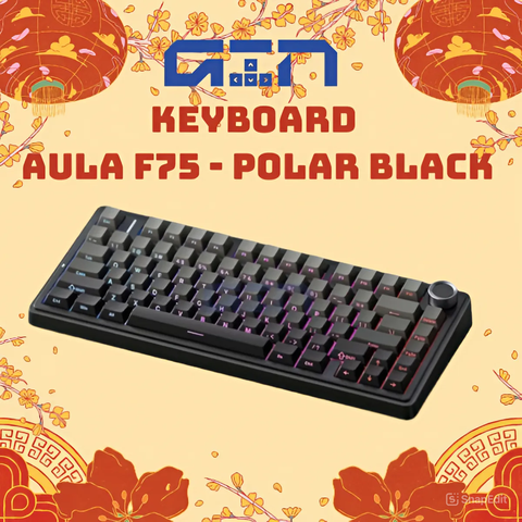 Bàn phím cơ AULA F75 | 3mode | Hotswap | Led RGB