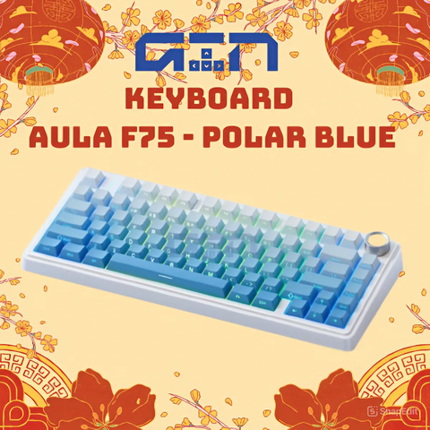 Bàn phím cơ AULA F75 | 3mode | Hotswap | Led RGB
