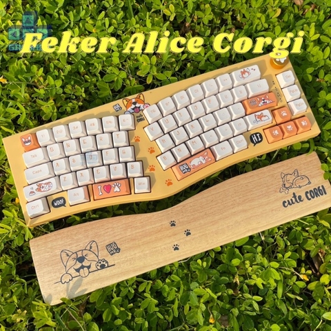 Bàn phím cơ không dây FEKER ALICE 80 - CORGI | 3 modes | Hotswap | Mạch xuôi | VIA
