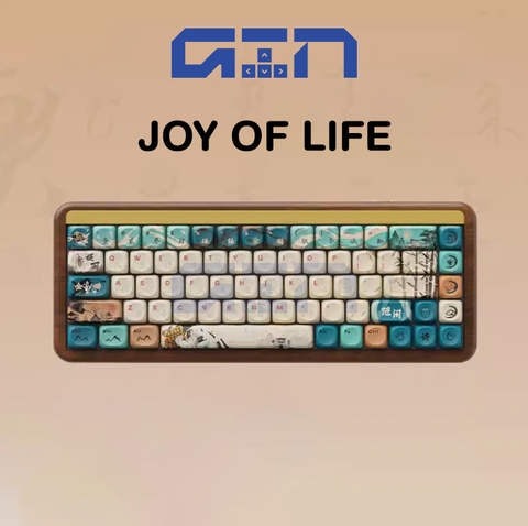 (Hàng sẵn) Bàn phím cơ gỗ AKKO MU01 (Hotswap,RGB / Multi-Modes)