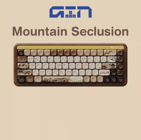 (Hàng sẵn) Bàn phím cơ gỗ AKKO MU01 (Hotswap,RGB / Multi-Modes)