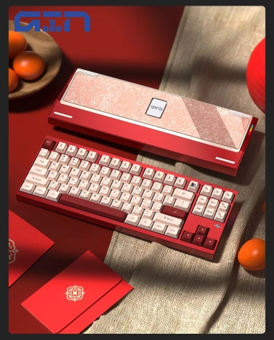Bàn phím cơ Crush80 / Nhôm CNC / Led RGB / Hotswap / PIN 7000mah