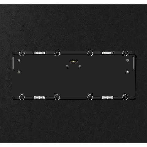 Bàn phím cơ Crush80 / Nhôm CNC / Led RGB / Hotswap / PIN 7000mah