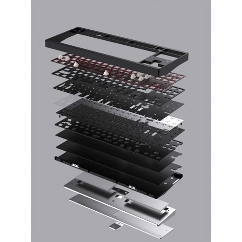 Bàn phím cơ Crush80 / Nhôm CNC / Led RGB / Hotswap / PIN 7000mah