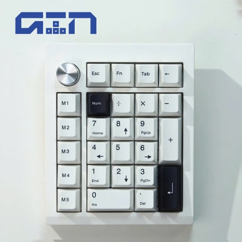 Bộ KIT Numpad Bàn phím cơ GMK26 | Gasket Mount | 3 Modes | Hotswap | VIA