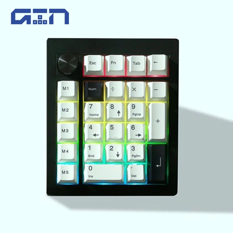 Bộ KIT Numpad Bàn phím cơ GMK26 | Gasket Mount | 3 Modes | Hotswap | VIA