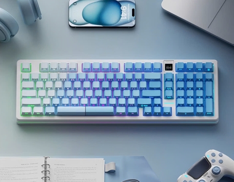 Bộ Keycap bàn phím XUYÊN LED CẠNH / 121 Nút / Pbt / Cherry Profile