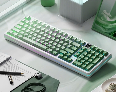 Bộ Keycap bàn phím XUYÊN LED CẠNH / 121 Nút / Pbt / Cherry Profile