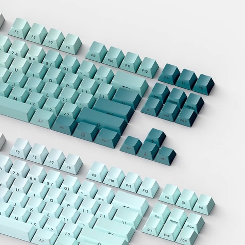 Bộ Keycap bàn phím XUYÊN LED CẠNH / 121 Nút / Pbt / Cherry Profile