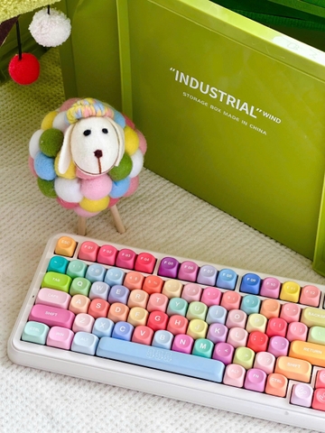 [Keycap Đẹp] Bộ Keycap bàn phím Gummy Bear | MOA | CUTE