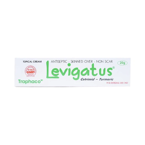 Kem bôi da Levigatus Traphaco điều trị mụn trứng cá, mụn mủ, vết thương nông, trầy da (20g)