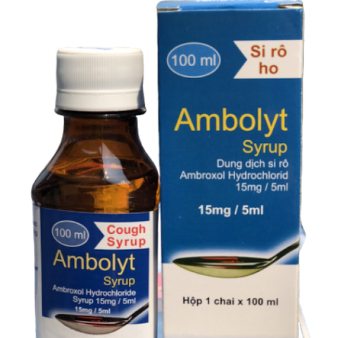 Thuốc Ambolyt điều trị triệu chứng trên hô hấp lọ 100ml