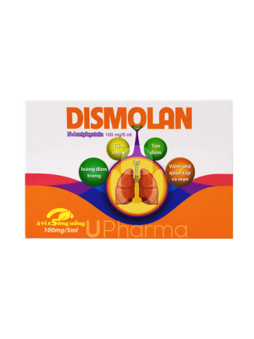 Dismolan 100mg/5ml CPC1HN - Thuốc giúp làm tiêu nhầy