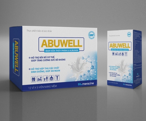 Đạm sữa thủy phân Abuwell: hỗ trợ bồi bổ cơ thể, tăng sức đề kháng