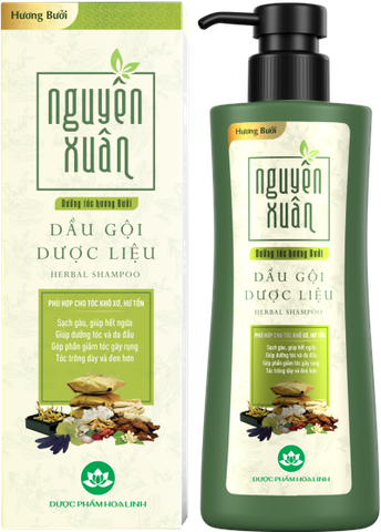 dầu gội dược liệu dưỡng tóc Nguyên Xuân hương bưởi