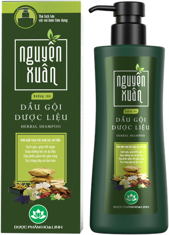 Dầu gội dược liệu Nhuyên Xuân dưỡng tóc