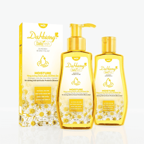 Dạ Hương Daily Fresh Moisture – Hỗ Trợ Vệ Sinh Vùng Kín Hằng Ngày (Chai 145ml)