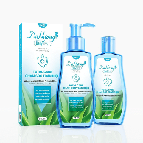 Dạ Hương Daily Fresh Total Care – Hỗ Trợ Vệ Sinh Vùng Kín (Chai 145ml)