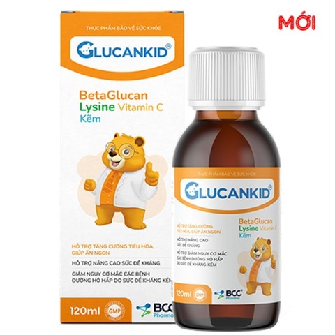 Glucankid: hỗ trợ tăng cường tiêu hóa, ăn ngon, nâng cao sức đề kháng