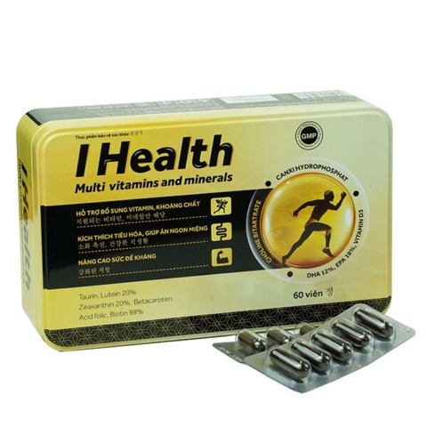 I Health, hỗ trợ bồi bổ sức khỏe, nâng cao sức đề kháng