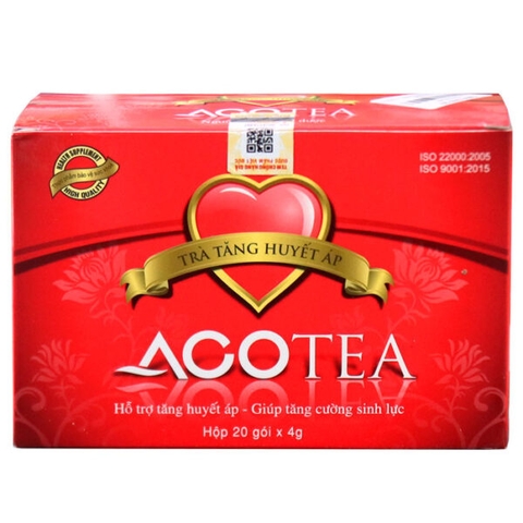 Trà Tăng Huyết Áp Acote: hỗ trợ tăng cường sinh lực, giảm căng thẳng