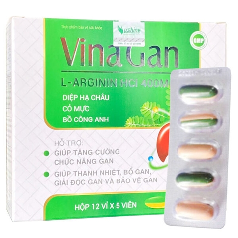 Vina Gan, hỗ trợ thanh nhiệt,hỗ trợ bổ gan, hỗ trợ giải độc gan