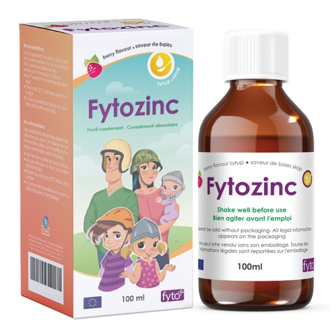 FYTOZINC: bổ sung kẽm, giúp tăng cường đề kháng cho trẻ
